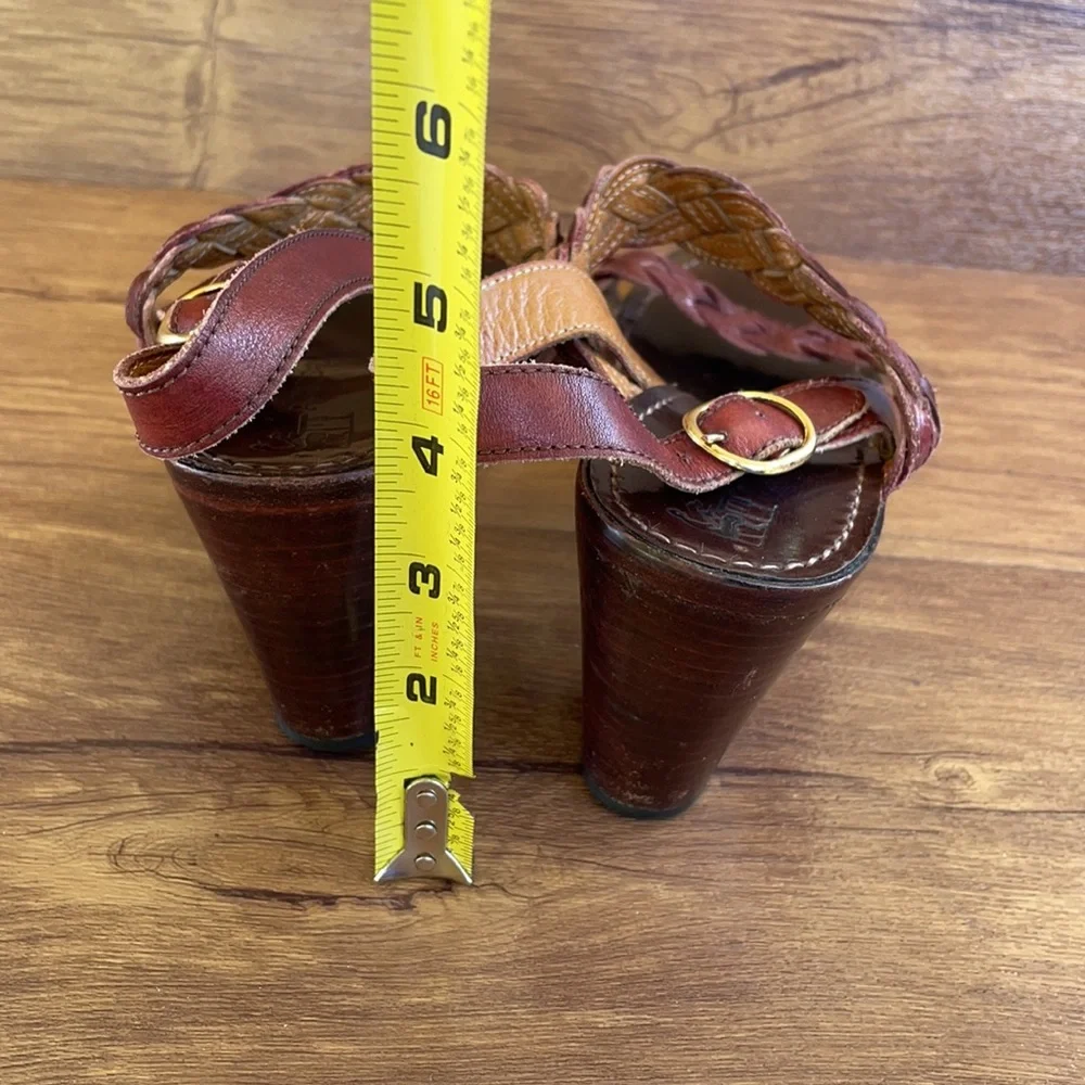Vero Cuoio agnes of rome sandals  size 38 US size 7.5